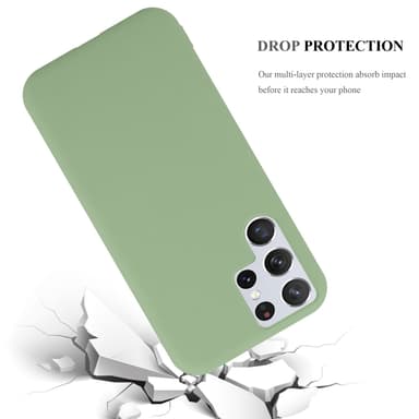 Skal Samsung Galaxy S22 ULTRA Fodral Case (Grön)