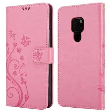 Huawei MATE 20 Plånboksfodral Skal (Rosa)