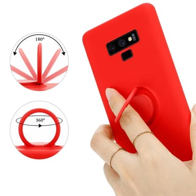 Skal Samsung Galaxy NOTE 9 Fodral Case (Röd)