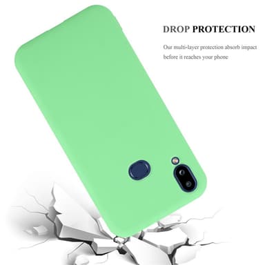 Skal Samsung Galaxy A10s / M01s Fodral Case (Grön)