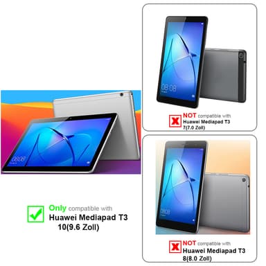 Huawei MediaPad T3 10 (9.6 tum) Skal Fodral Case