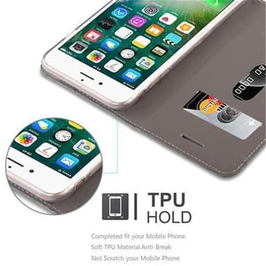 iPhone 7 PLUS / 7S PLUS / 8 PLUS Plånboksfodral Skal