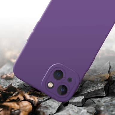 iPhone 14 Skal Fodral Case (Lila)