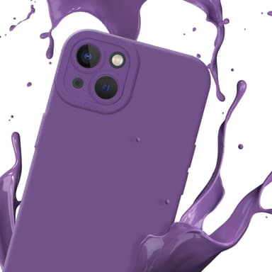 iPhone 14 Skal Fodral Case (Lila)