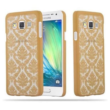 Samsung Galaxy A3 2015 Skal Fodral Case (Guld)