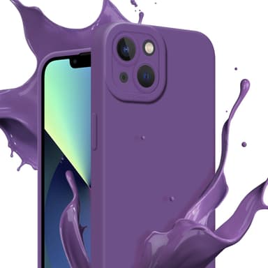 iPhone 14 Skal Fodral Case (Lila)