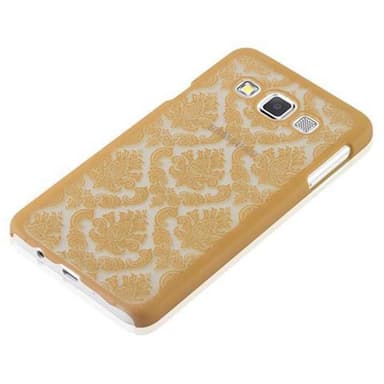 Samsung Galaxy A3 2015 Skal Fodral Case (Guld)