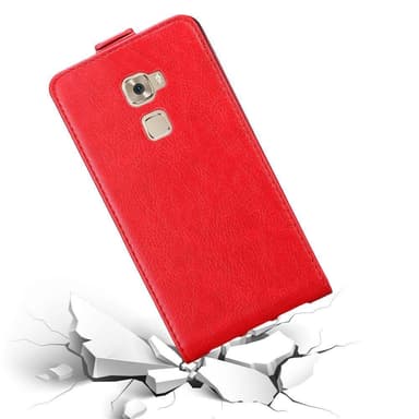 Huawei MATE S Flipfodral Skal (Röd)
