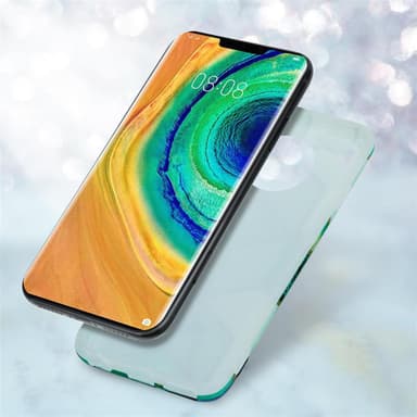 Huawei MATE 30 PRO Plånboksfodral Skal (Grön)