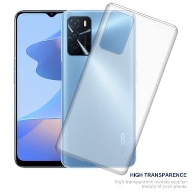 Oppo A16s / A54s Skal Fodral Case (Transparent)