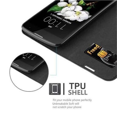 LG K7 2017 Skal Fodral Case (Svart)