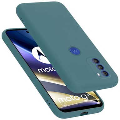 Motorola MOTO G51 5G Skal Fodral Case (Grön)