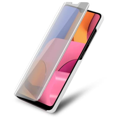 Samsung Galaxy A21 Plånboksfodral Skal (Silver)