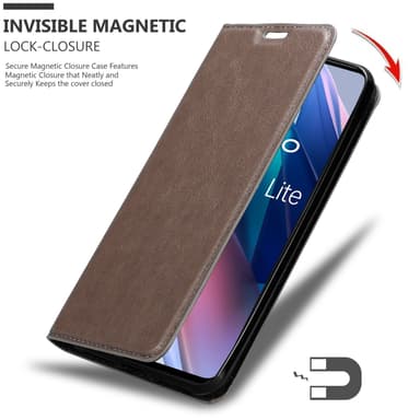 Oppo FIND X3 LITE Skal Fodral Case (Brun)