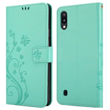 Samsung Galaxy A10 / M10 Plånboksfodral Skal (Turkos)