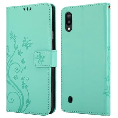 Samsung Galaxy A10 / M10 Plånboksfodral Skal (Turkos)