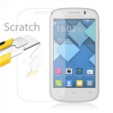 Alcatel C3 Skyddsglas Skyddsfilm Skärmskydd