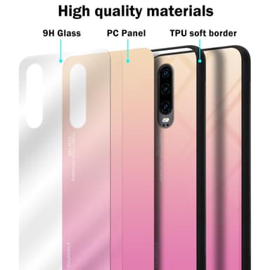 Huawei P30 Skal Fodral Case (Svart)