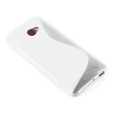 HTC BUTTERFLY S Skal Fodral Case (Transparent)