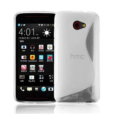 HTC BUTTERFLY S Skal Fodral Case (Transparent)