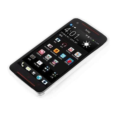 HTC BUTTERFLY S Skal Fodral Case (Transparent)