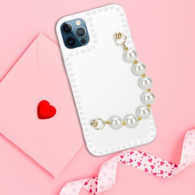 iPhone 12 PRO MAX Skal Fodral Case (Vit)