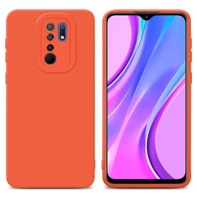 Xiaomi RedMi 9 Skal Fodral Case (Orange)