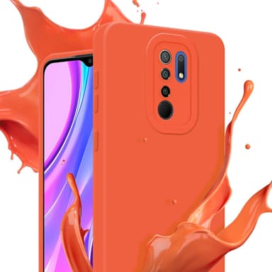 Xiaomi RedMi 9 Skal Fodral Case (Orange)