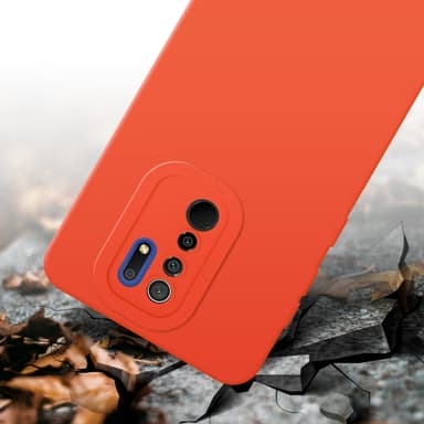 Xiaomi RedMi 9 Skal Fodral Case (Orange)