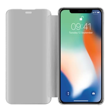 iPhone X / XS Plånboksfodral Skal (Silver)