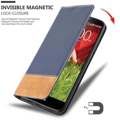 LG G2 Skal Fodral Case (Blå)