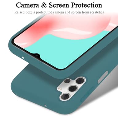 Samsung Galaxy A32 5G Skal Fodral Case (Grön)