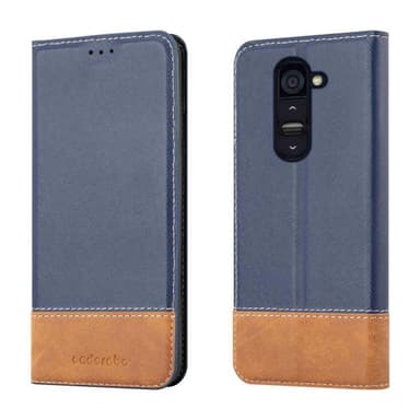 LG G2 Skal Fodral Case (Blå)