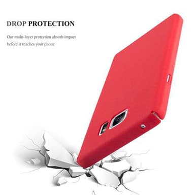 Samsung Galaxy NOTE 5 Skal Fodral Case (Röd)