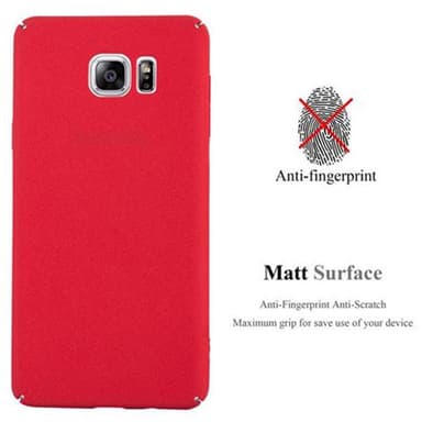Samsung Galaxy NOTE 5 Skal Fodral Case (Röd)