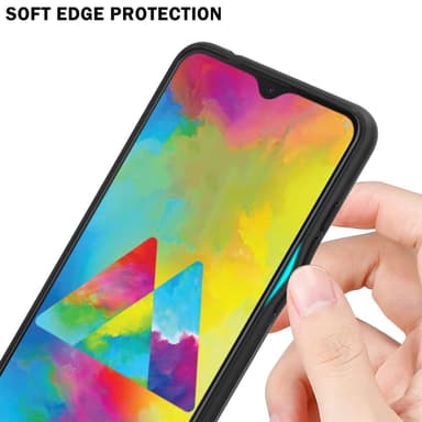 Samsung Galaxy M21 / M30s Skal Fodral Case (Svart)