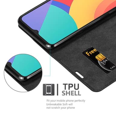 Alcatel 1S 2021 / 3L 2021 Skal Fodral Case (Svart)