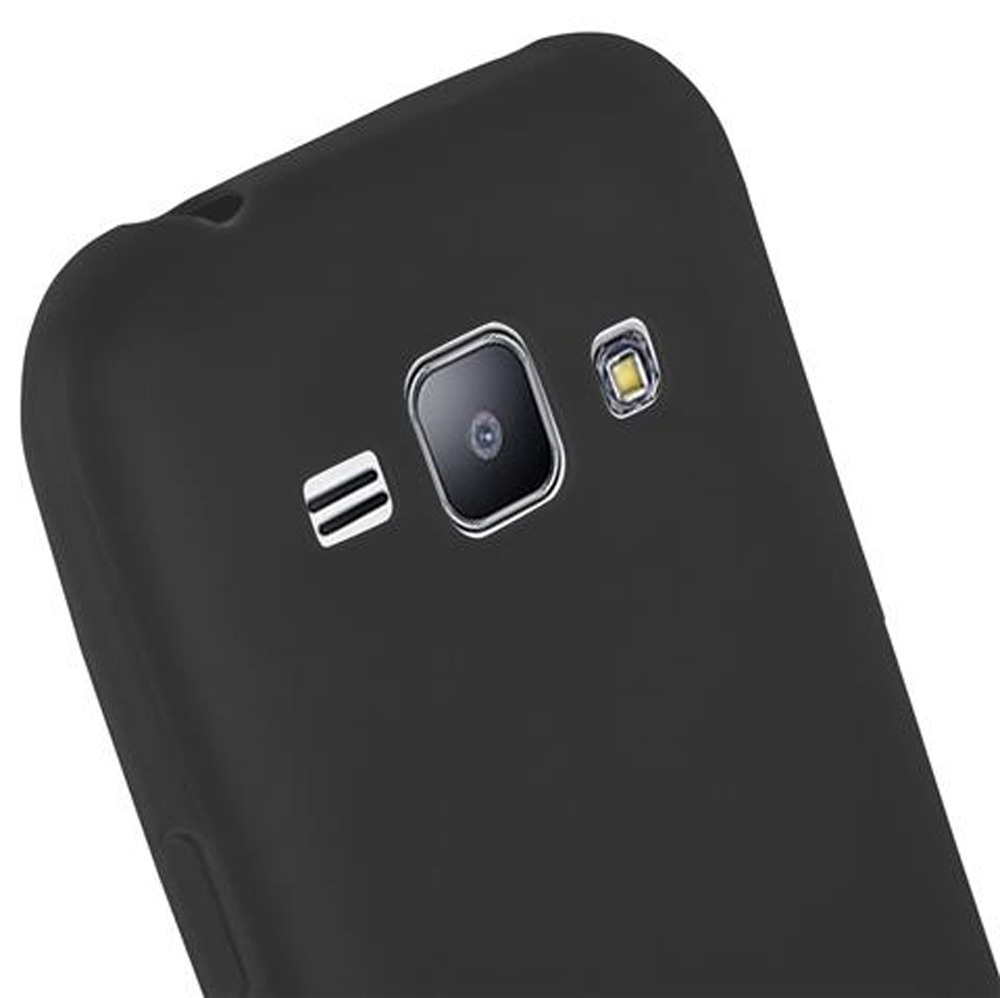 Skal Samsung Galaxy J1 2015 Fodral Case (Svart)