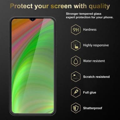 Samsung Galaxy M21 / M30s 3x Skyddsglas Skyddsfilm