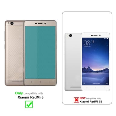 Xiaomi RedMi 3 Skal Fodral Case (Rosa)