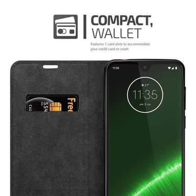 Motorola MOTO G7 / G7 PLUS Skal Fodral Case (Brun)