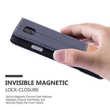 Samsung Galaxy ALPHA Skal Fodral Case (Blå)