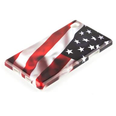 Sony Xperia Z1 Skal Fodral Case (Röd)
