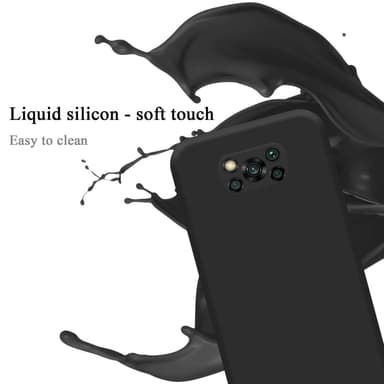 Xiaomi POCO X3 NFC Skal Fodral Case (Svart)