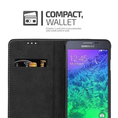 Samsung Galaxy ALPHA Skal Fodral Case (Blå)