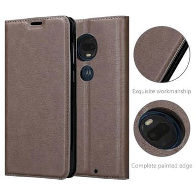 Motorola MOTO G7 / G7 PLUS Skal Fodral Case (Brun)