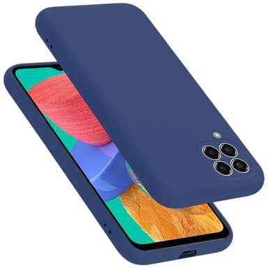 Samsung Galaxy M33 5G Skal Fodral Case (Blå)