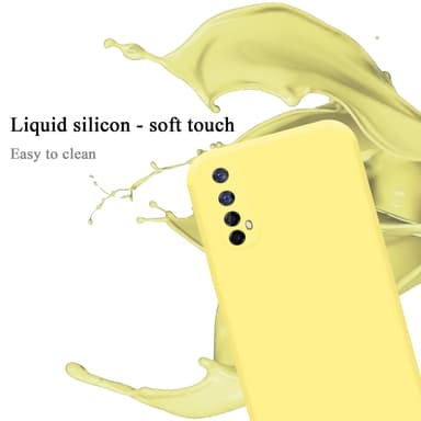 Realme 7 5G Skal Fodral Case (Gul)