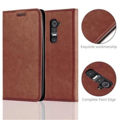 LG G2 Skal Fodral Case (Brun)