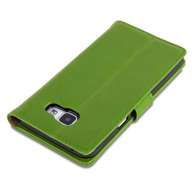 Samsung Galaxy A5 2016 Plånboksfodral Skal (Grön)
